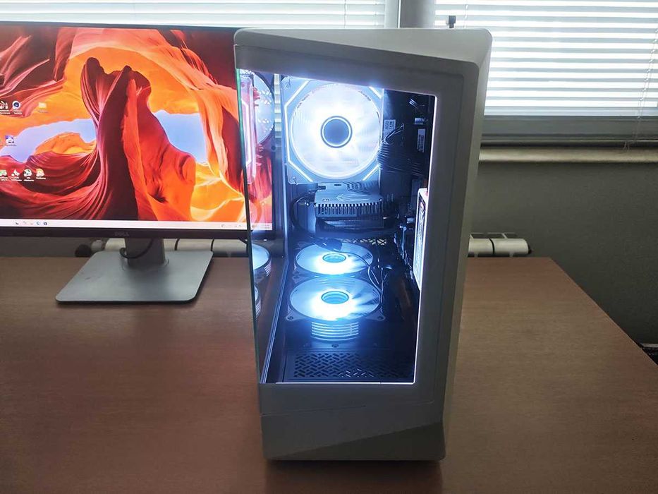 Геймърски компютър, Rtx 3060Ti, Ryzen 5500, 32gb Ram, 960Gb SSD