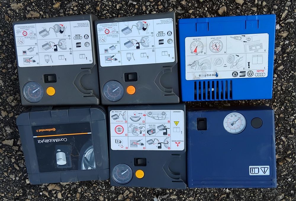 НОВ Оригинален Компресор за Гуми (Mobility Kit) - Универсален 12V