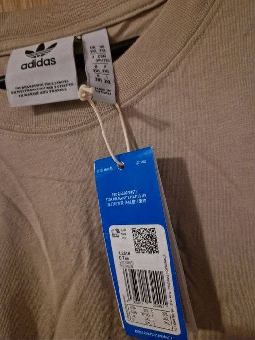 Tricou Adidas Originals, 3XL