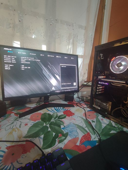 PC Gaming complet + Monitor LG 75Hz | Ryzen 5 3600, RX 580 8GB, 16GB