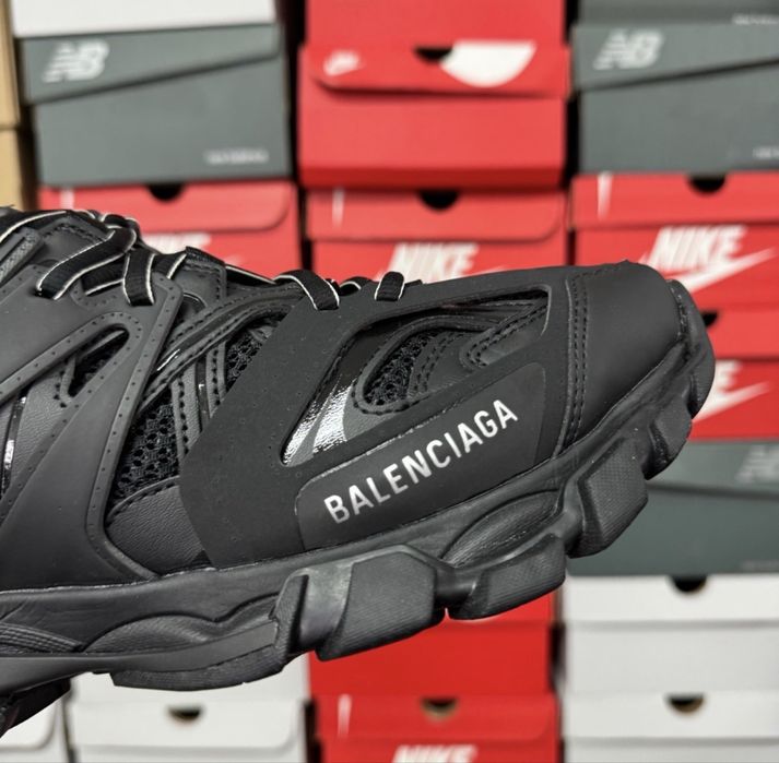 Balenciaga track led negri, full box