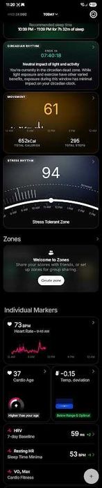 Ultrahuman Air смарт пръстен размер 7