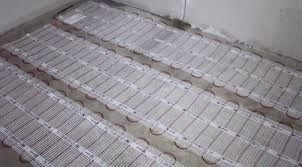 Электрический тёплий пол проводной(под кафель)