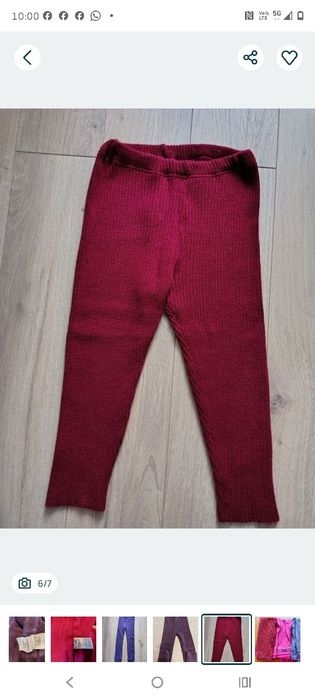 Pantaloni lana copil