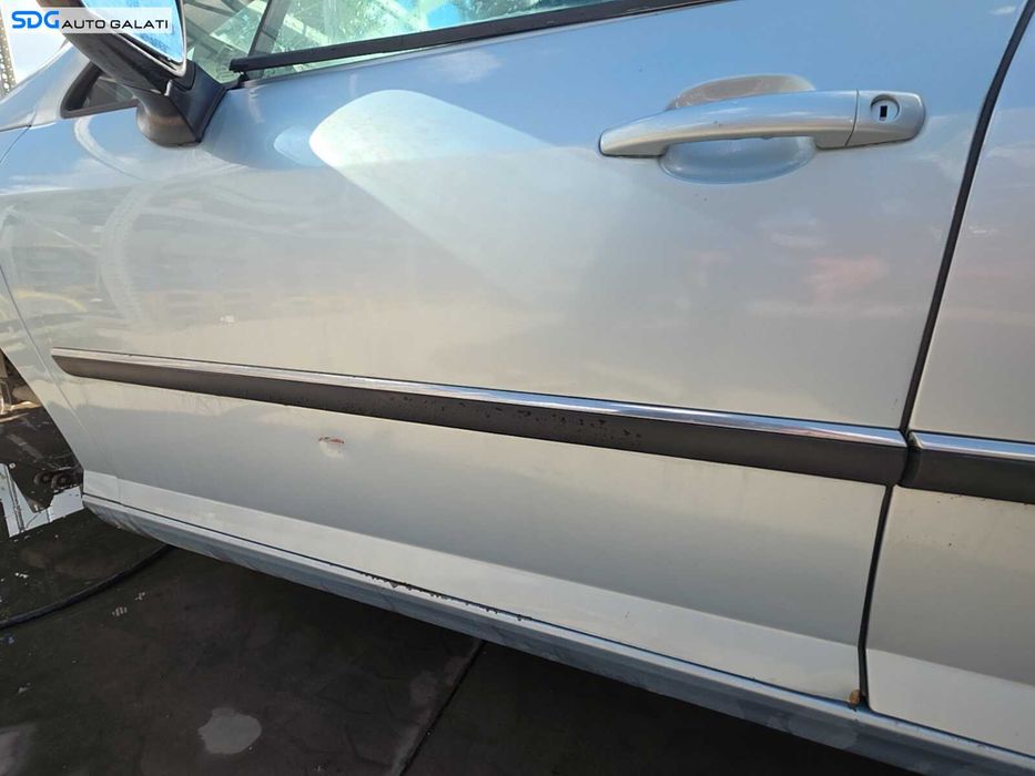 Usa Usi Portiera Portiere Stanga Fata Dezechipata Peugeot 407 SW 2004 - 2010 Culoare Albastru Azuriu EYL [Q7827]