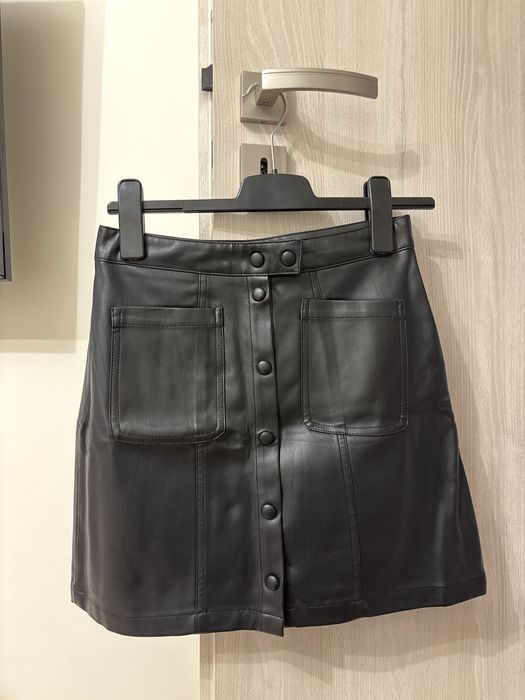 Fusta  mini imitatie piele Reserved