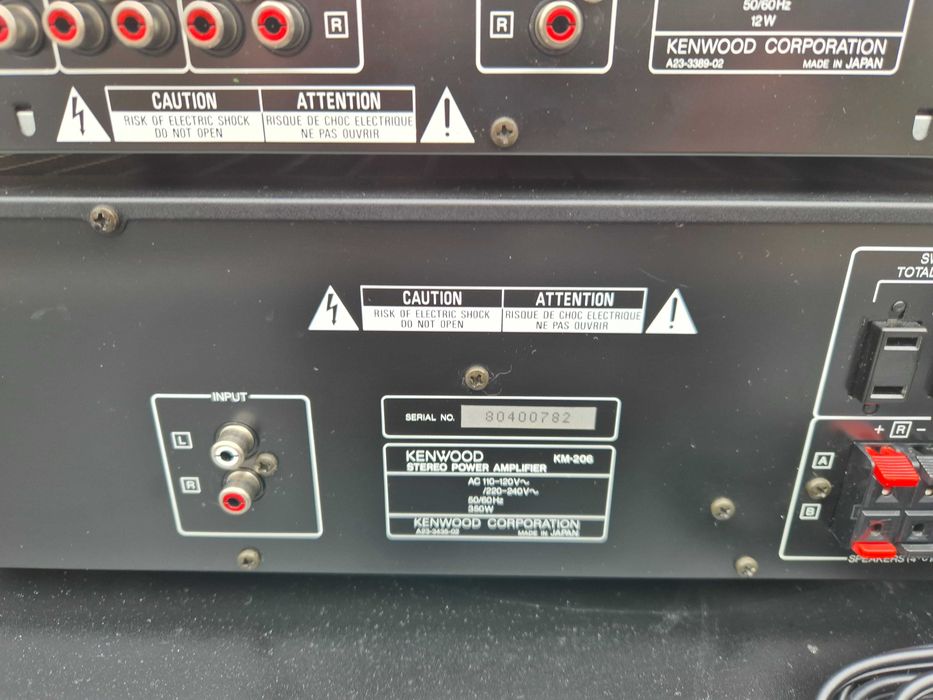 Kenwood KM 206 и KC 206