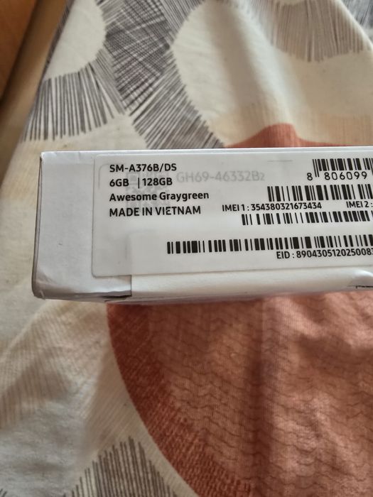 Samsung a37 1040 roni nou Garantie pe baza de imei y cu 12i giga Aparitie aprilie 2026 6 ani updeturi