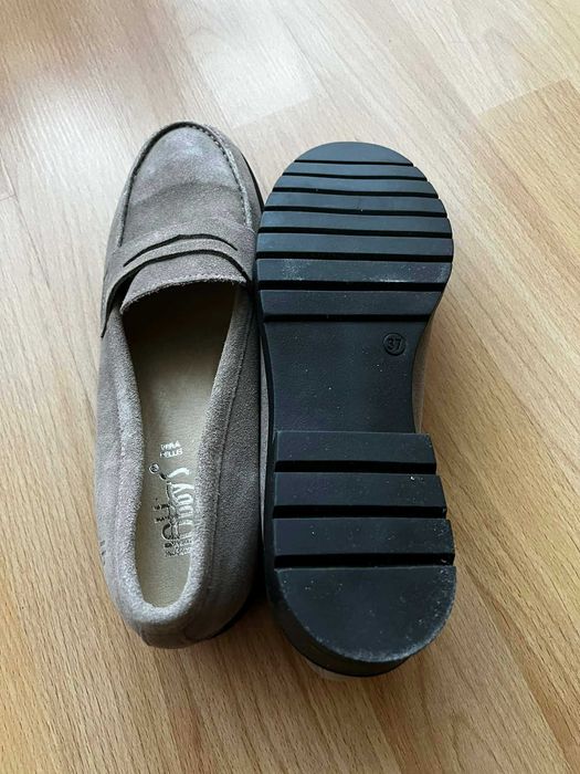 Нови дамски мокасини - естествена кожа