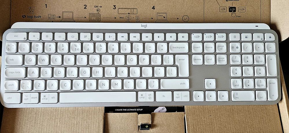 Mx keys s white бяла.