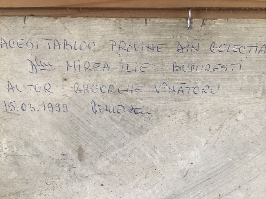 Gheorghe Vînâtoru- Tablou artistic - peisaj verde