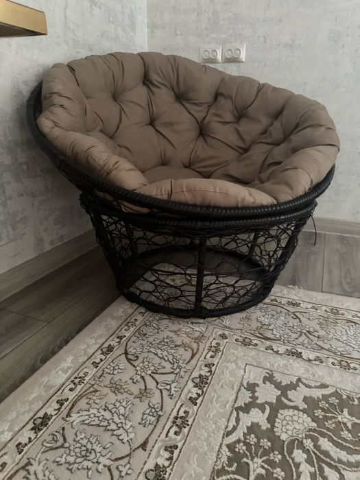 Кресло плетенное