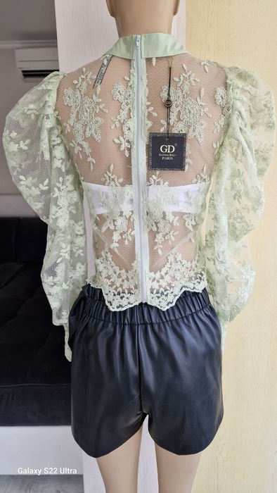 Официални  ризи от шифон и дантела