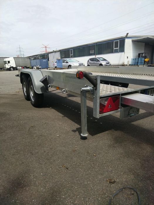 Platforma/Remorca auto  Anssems dublu ax