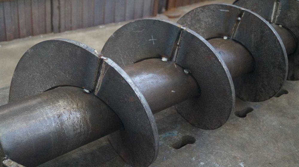 Шнеки большого размера D400, D500, D600