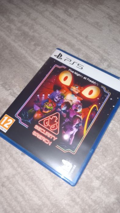 Диск fnaf 9 PS5, диск фнаф 9 для пс5