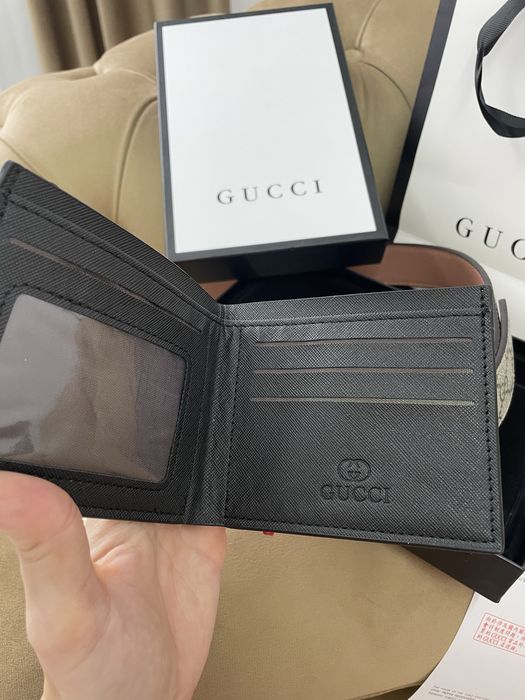 Set curea si portofel Gucci full box