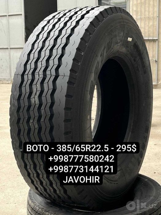 385/65R22.5 razmer BOTO WANLI SAILUN AEOLUS GITI balonlar sotiladi