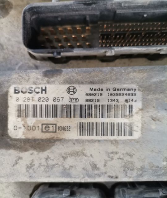 Calculator motor ECU ECU Calculator motor MAN 0281020067 MAN TGX gene