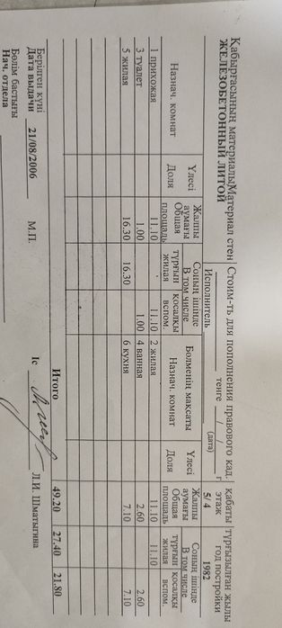 Продам 2-х комнатную квартиру.