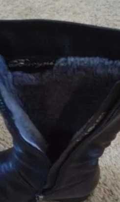 Ботинки зимние .