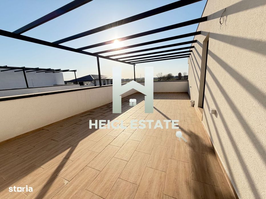 Apartament cu 3 camere si 45 mp terasa in zona Braytim