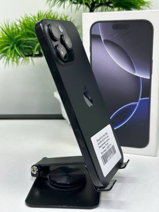 iPhone 16 Pro Max 256gb  Akb 99% ЦП 219 (E-sim)