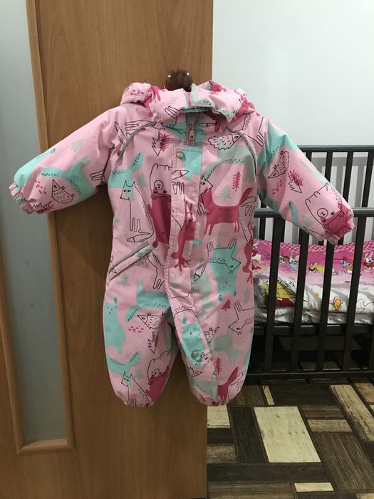 Зимний комбинезон на девочку