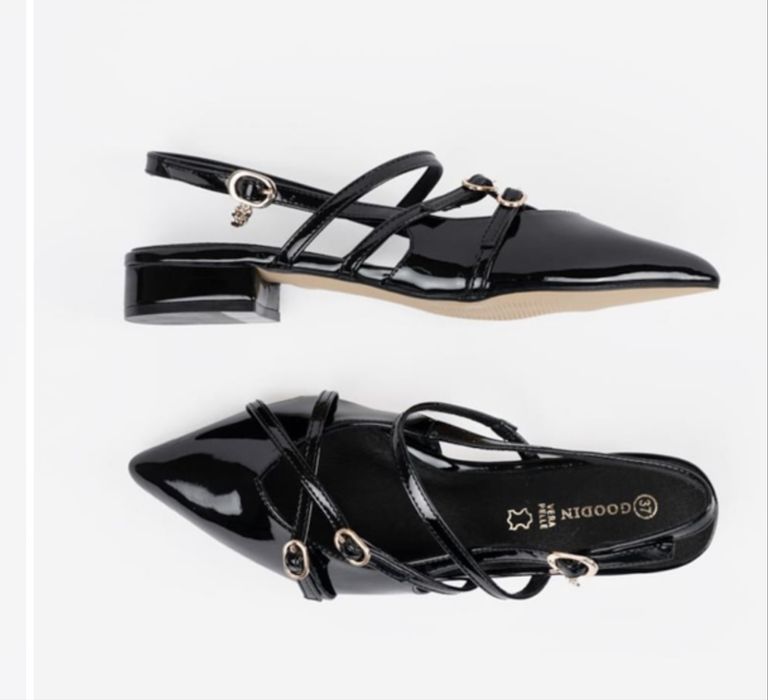 Лачени дамски обувки