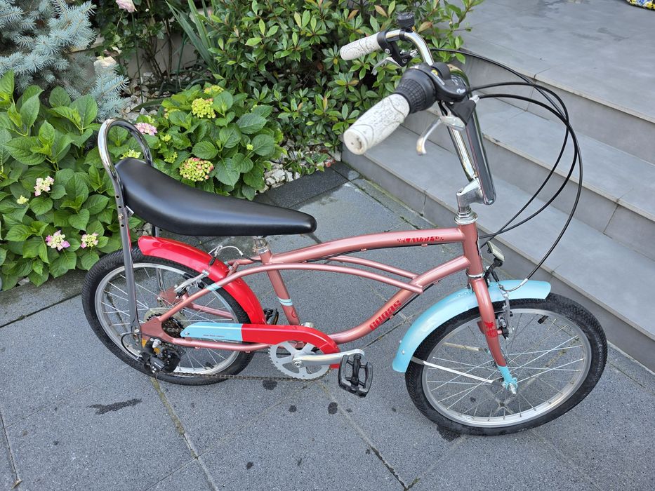 Bicicletă Oraș PEGAS Strada Mini 7S Roz