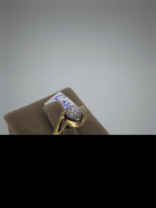 Inel aur 18k cu diamante naturale 6.31 Gr (r)
