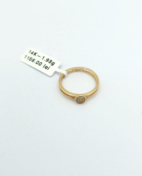 Bijuteria Royal inel din aur 14k 1.93 gr