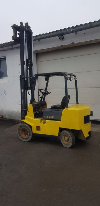 Stivuitor Hyster Diesel 1.5 tone - motor Isuzu