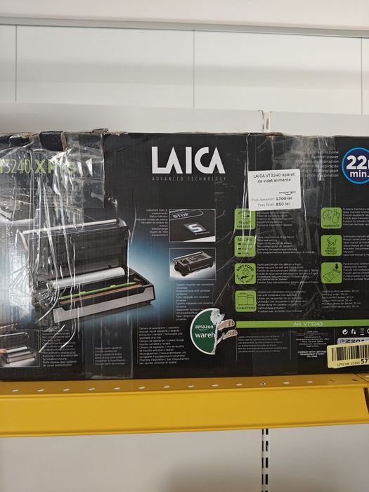 Aparat de Vidat Alimente ,Laică VT3240