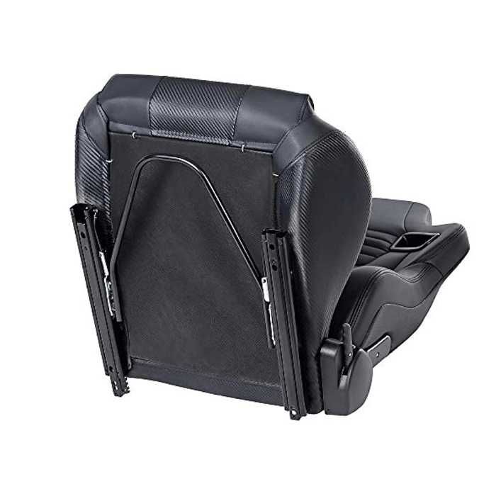 Спортни седалки за МПС – 1095 черно/ червено рекаро recaro