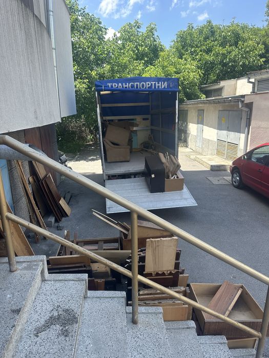 Бус с шофьор до 2 т . Товарен транспорт София