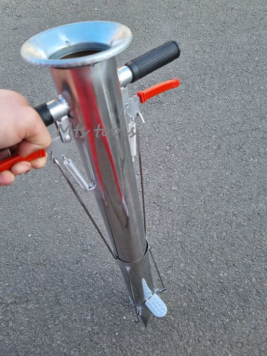 Plantator inox pentru rasaduri 2 manere