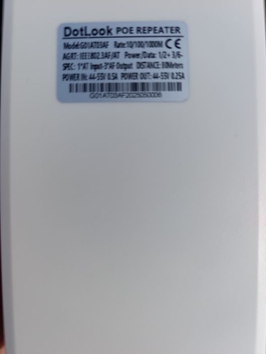 POE репитер, 1 вход 3 выхода новый