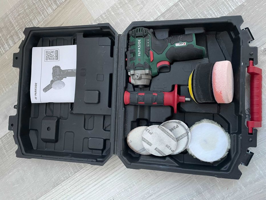 Акумулаторна Полираща Машина PARKSIDE 12V PAAP
