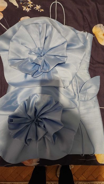 Синя рокля на бранда Reinastore