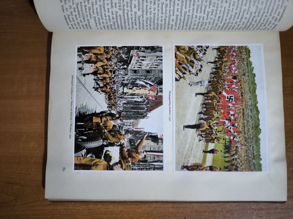 Deutschland Erwacht Carte Germania 1933