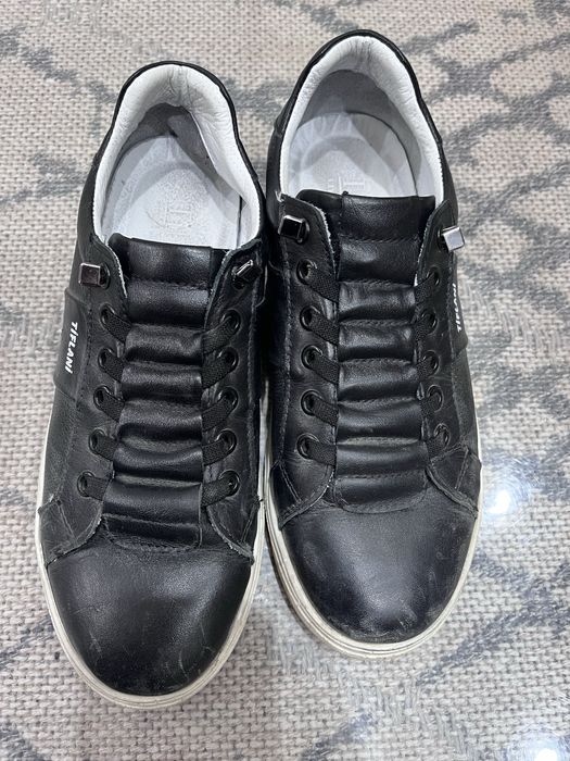 Кеды для мальчиков кожанный