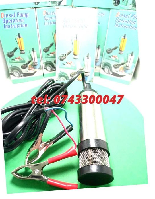 Promotie Pompa Extractor Combustibil 12v Si Auto Amorsare Si Motorina