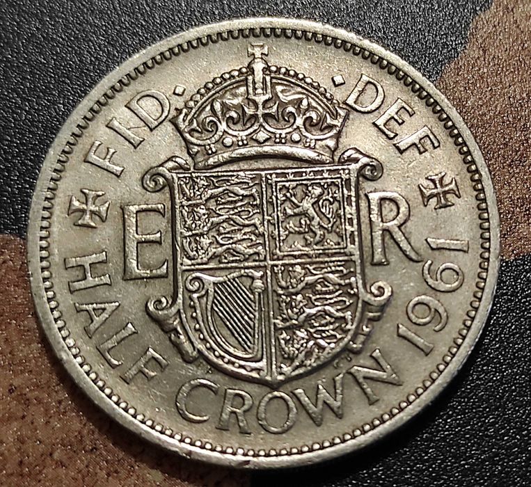 Монети Великобритания-7 бр.› Кралица Елизабет II(1955-1967)