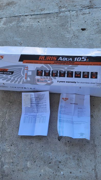 Pompa apa Ruris 105 perfect functionala ca noua