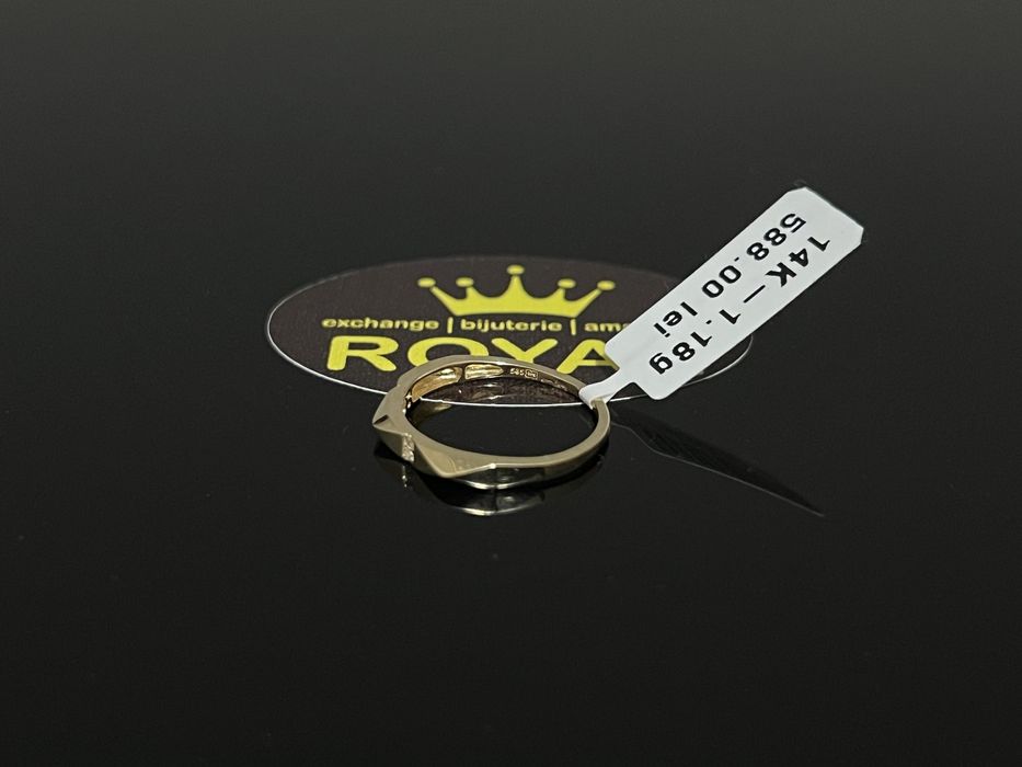 Bijuteria Royal CB : Inel dama aur nou 14k 1,18gr