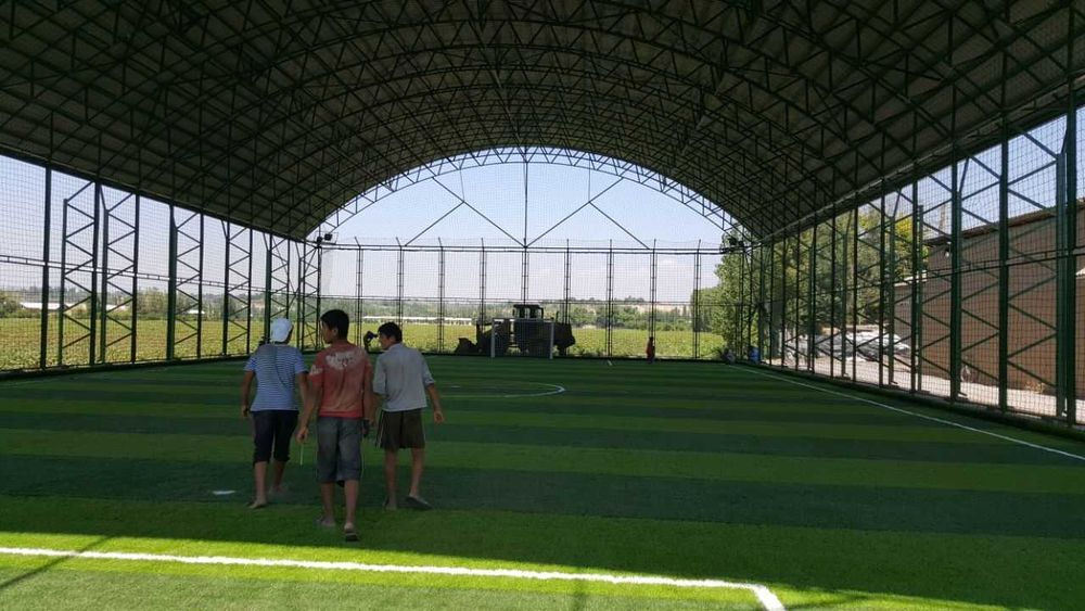 Футбольные поля, газон под ключ от профессионалов Sport Eco Building