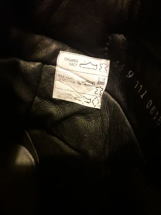 Полицейски зимни боти-ест.кожа 44