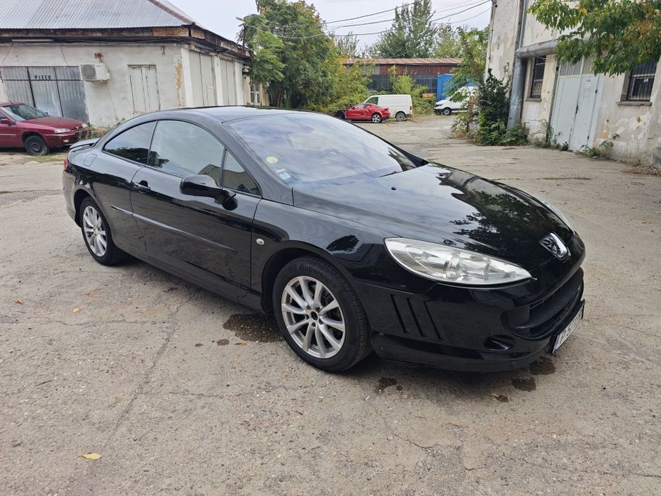 Peugeot 407 coupe 2.2i, 163cp, dublu climatronic, navi, bluetooth, euro 4, acte Bulgaria 05.04.2027