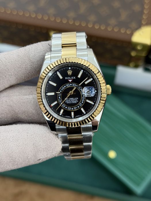 Rolex Sky-Dweller Two Tone Black Dial